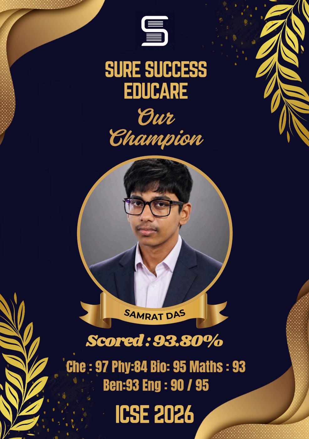 ICSE Topper 2026 – Student 12