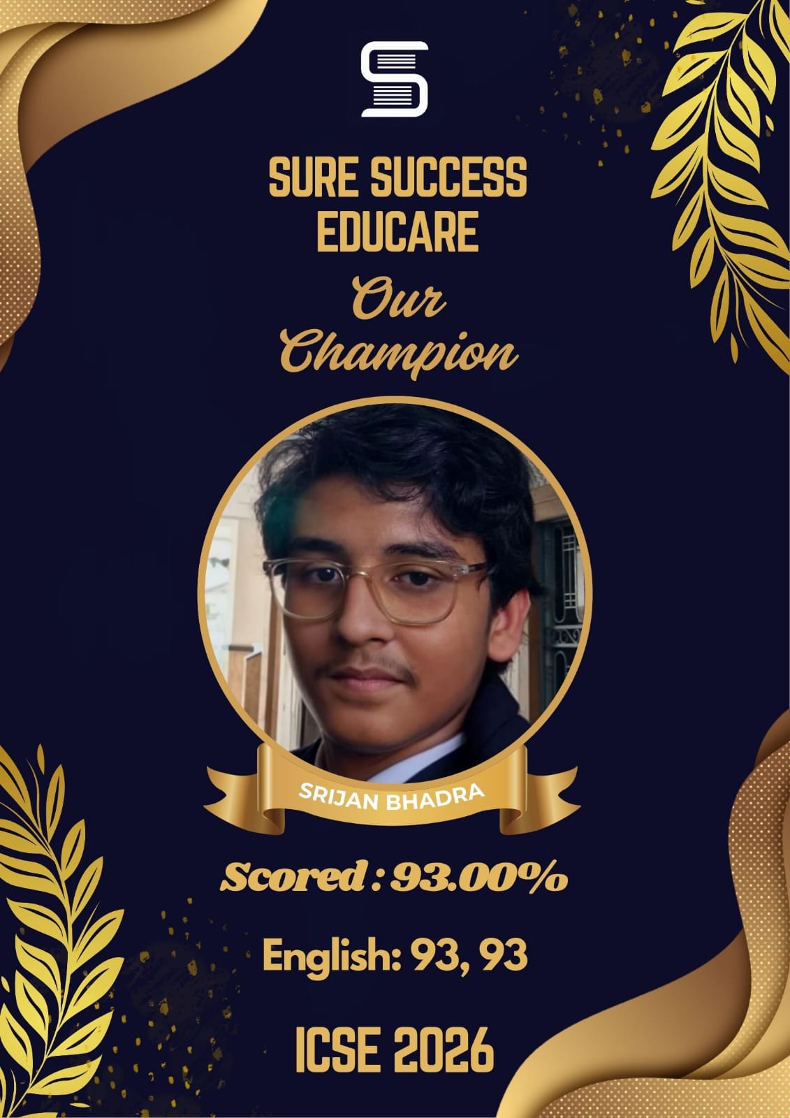 ICSE Topper 2026 – Student 14