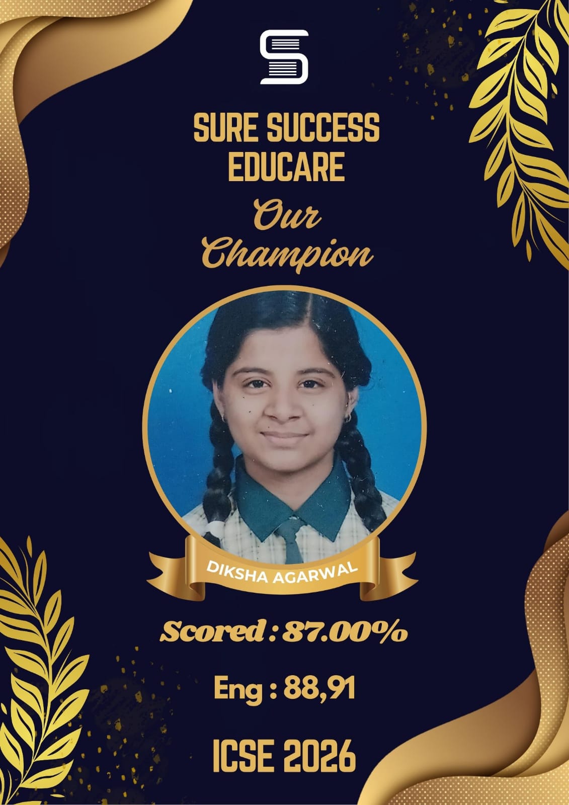 ICSE Topper 2026 – Student 15