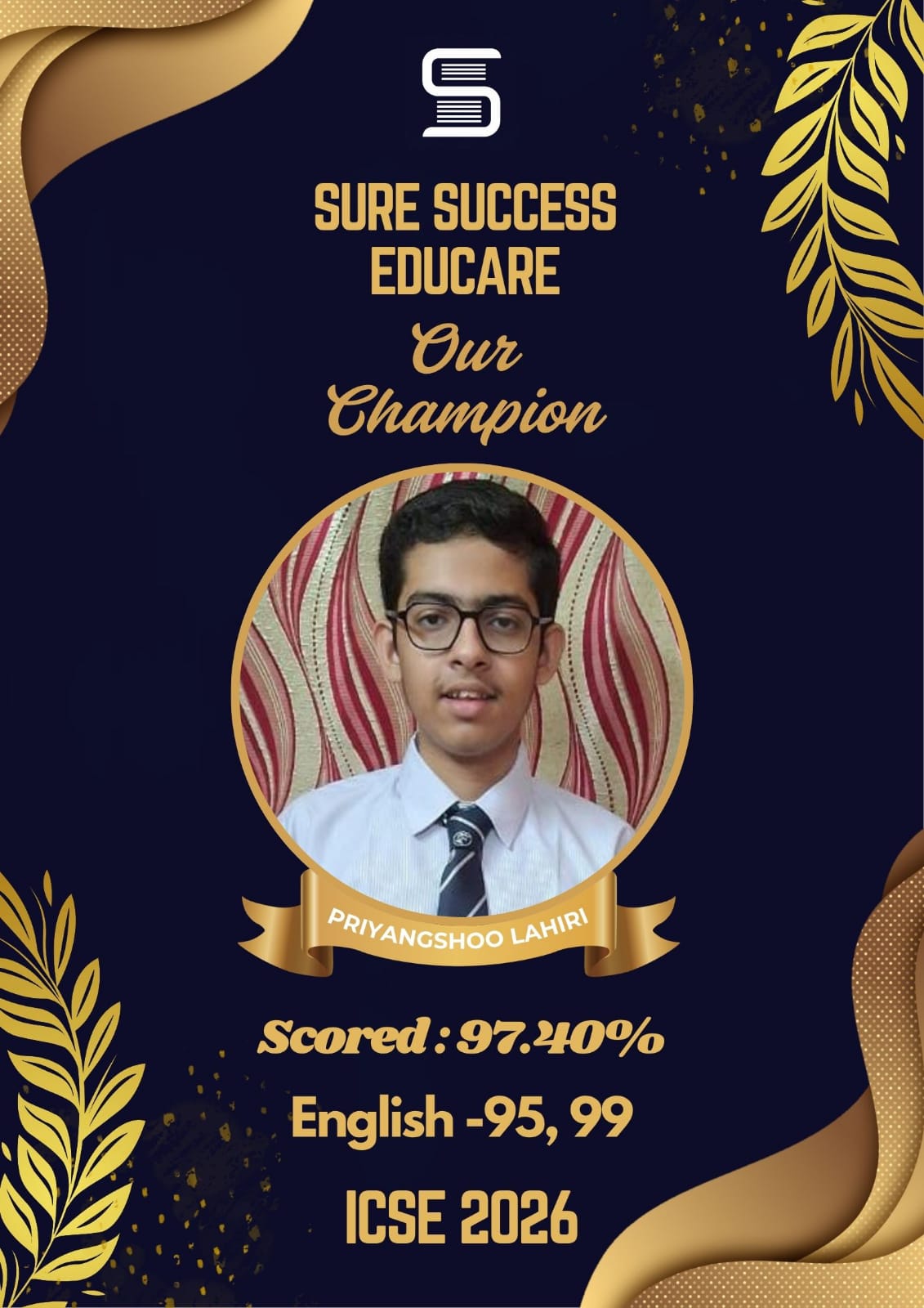 ICSE Topper 2026 – Student 21