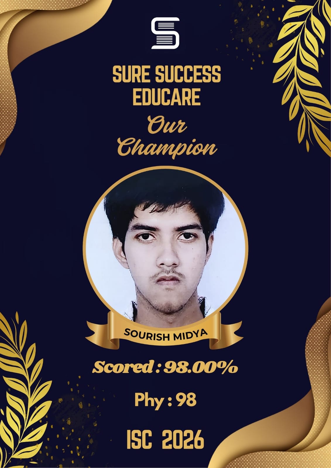 ICSE Topper 2026 – Student 8
