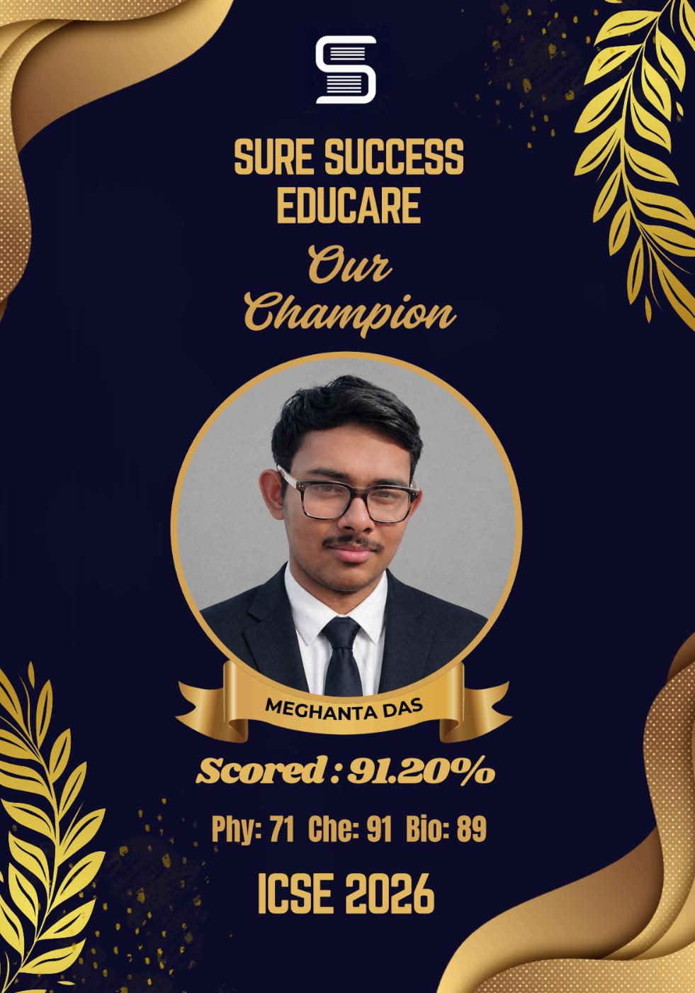 ICSE Topper 2026 – Student 9